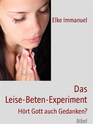 cover image of Das Leise-Beten-Experiment